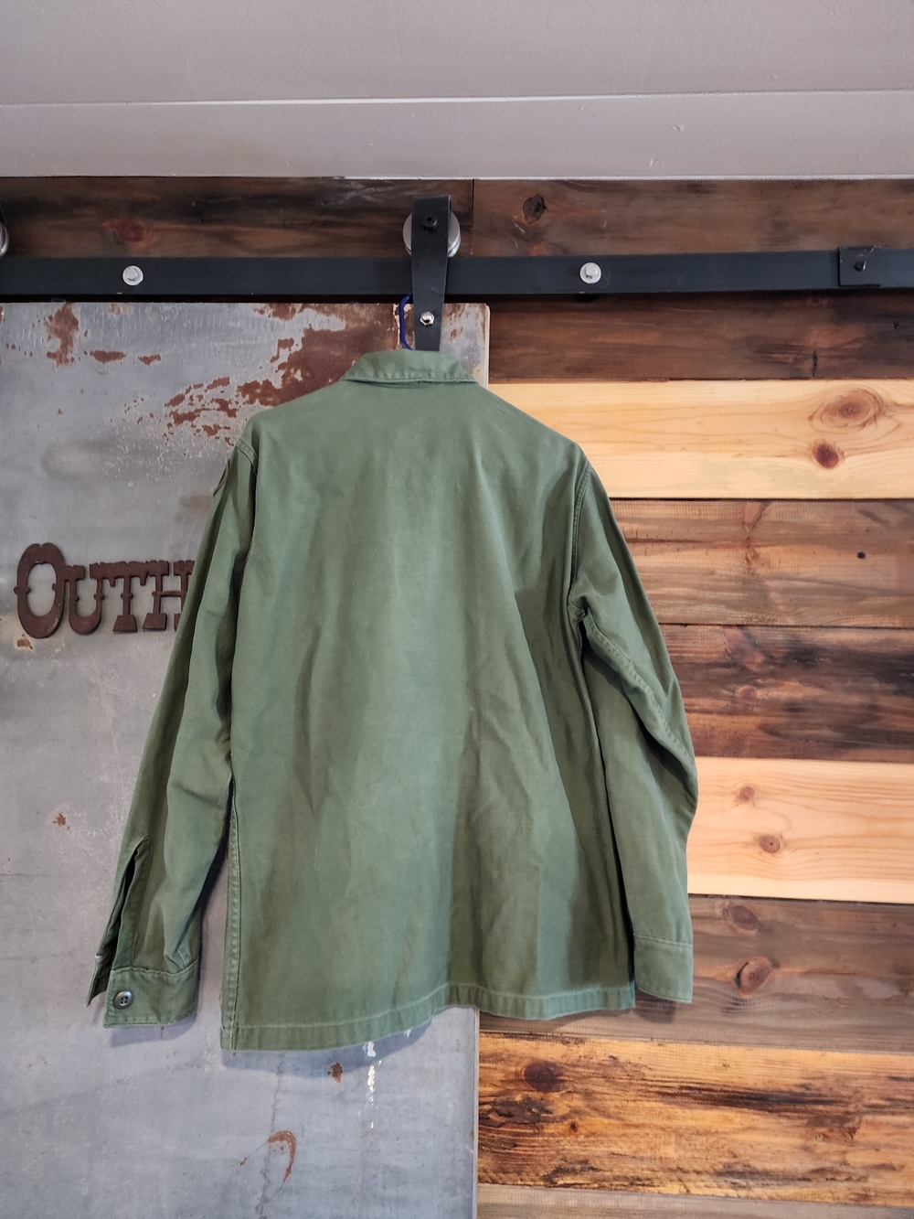 Vintage U.S. Army Olive Green Military Field Jacket - Picture 2 of 7